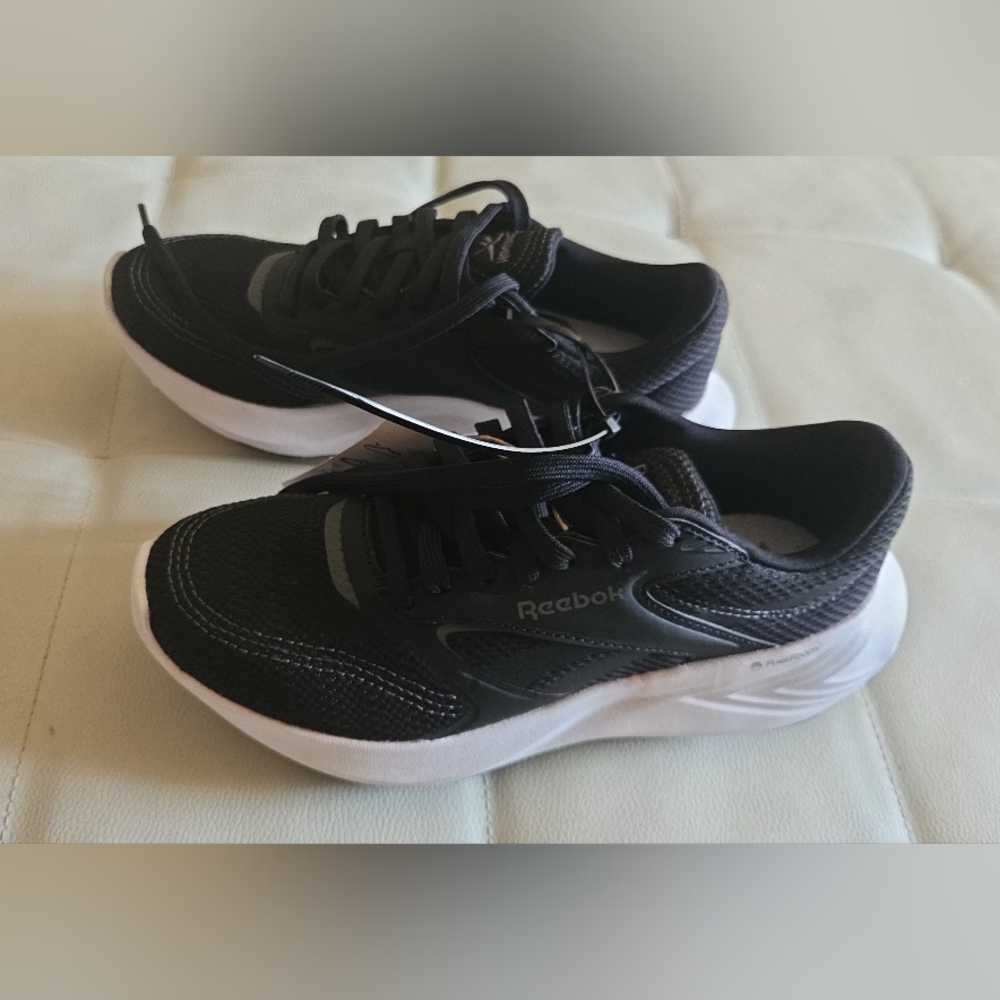 Reebok Black and White Sneakers